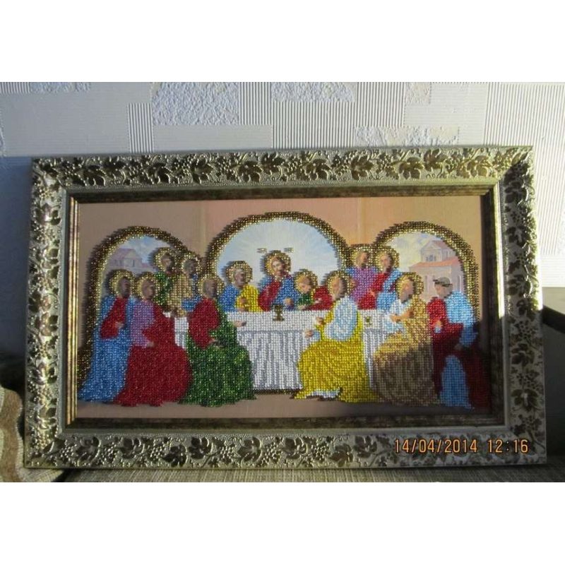 Main Bead Embroidery Kit The last supper