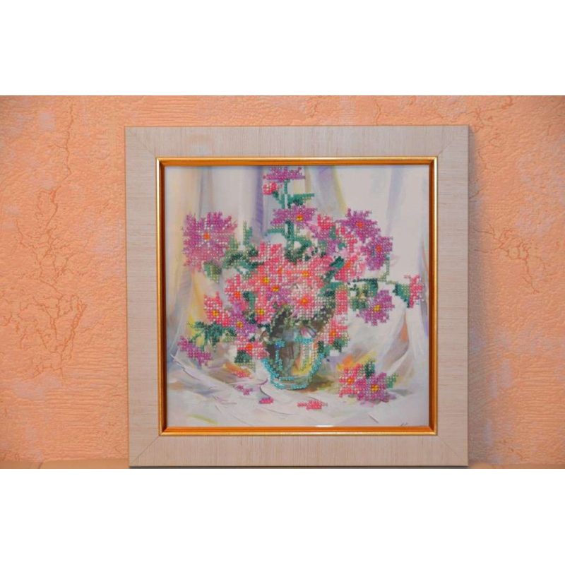 Charts on artistic canvas Chrysanthemums