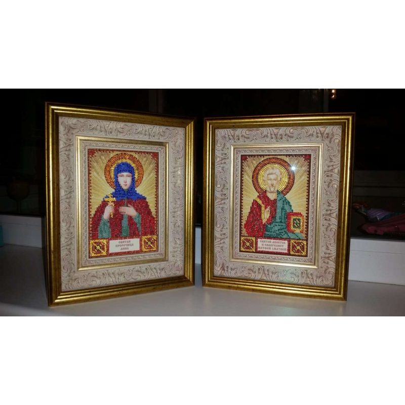 St.Icons Mini Bead embroidery kits St. Anna
