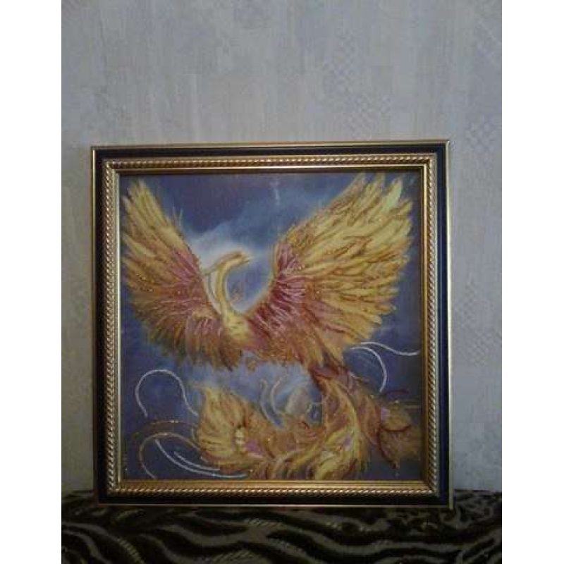 Charts on artistic canvas The Firebird