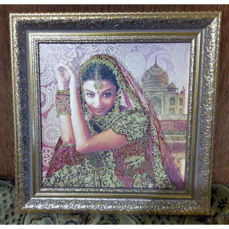 Charts on artistic canvas Flowers of India