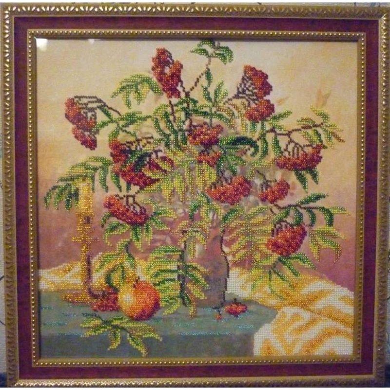 Charts on artistic canvas Wild ash cluster