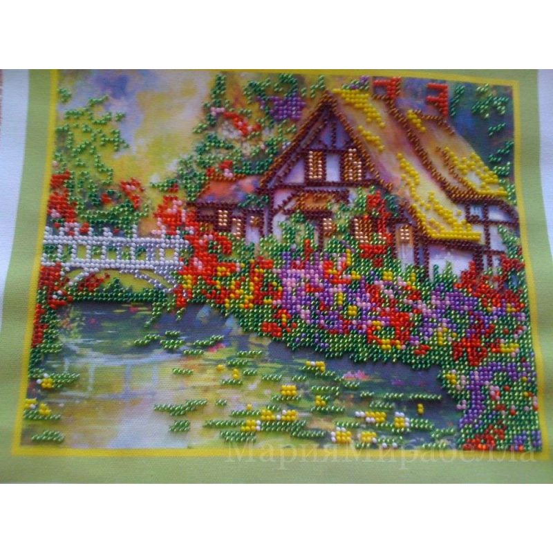 Main Bead Embroidery Kit The old bridge