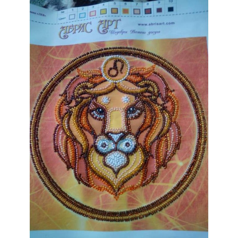 Main Bead Embroidery Kit Leo