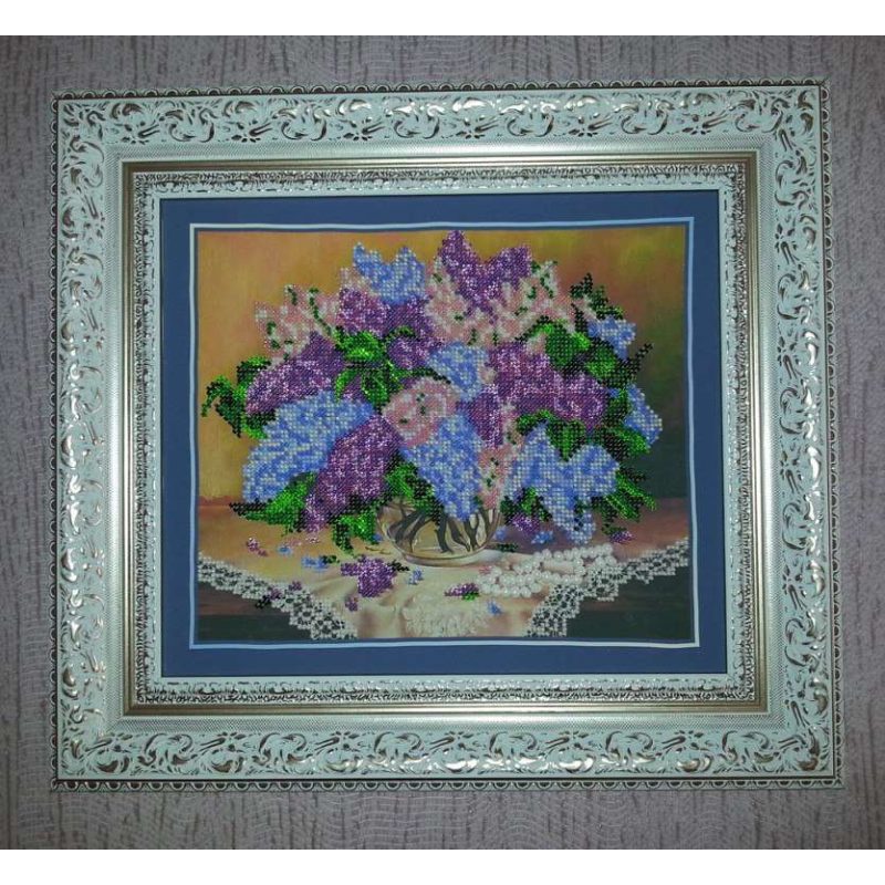 Main Bead Embroidery Kit Lilacs
