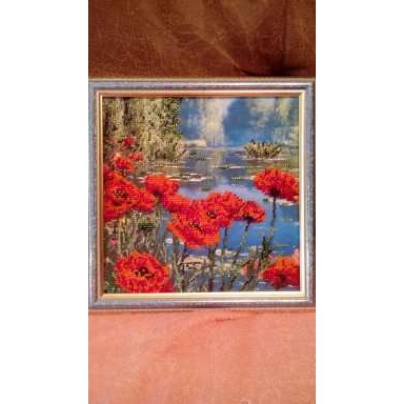 Charts on artistic canvas Poppy’s by the Lake