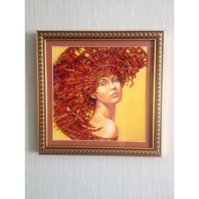 Main Bead Embroidery Kit The Four Elements – Fire