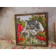 Charts on artistic canvas Fluffy Robber