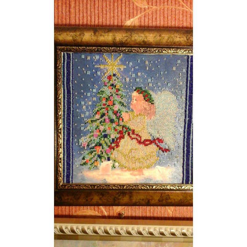 Charts on artistic canvas The Christmas Star