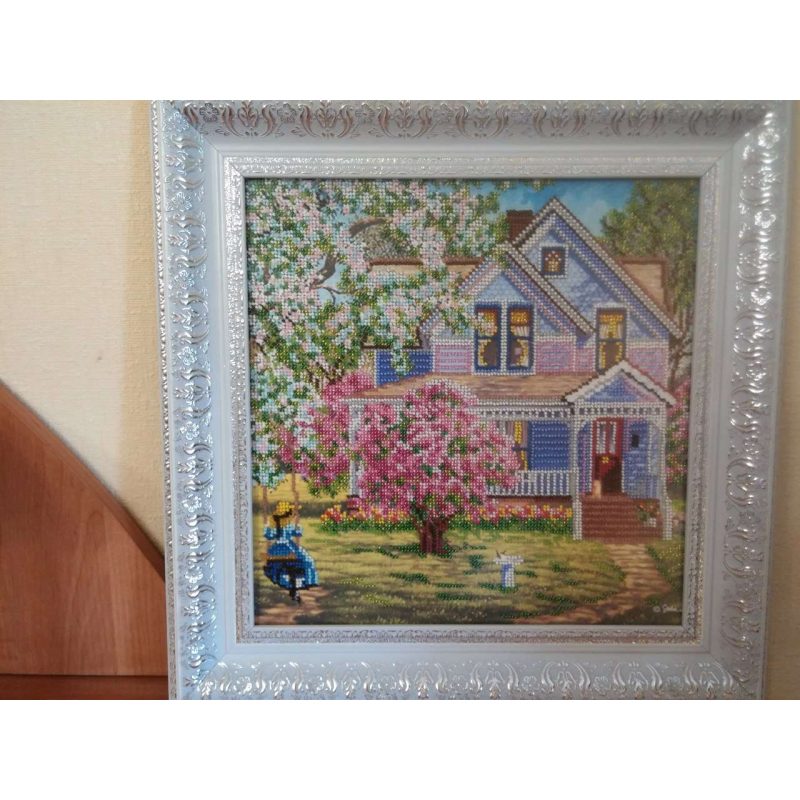 Charts on artistic canvas Garden Swing