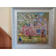 Charts on artistic canvas Garden Swing