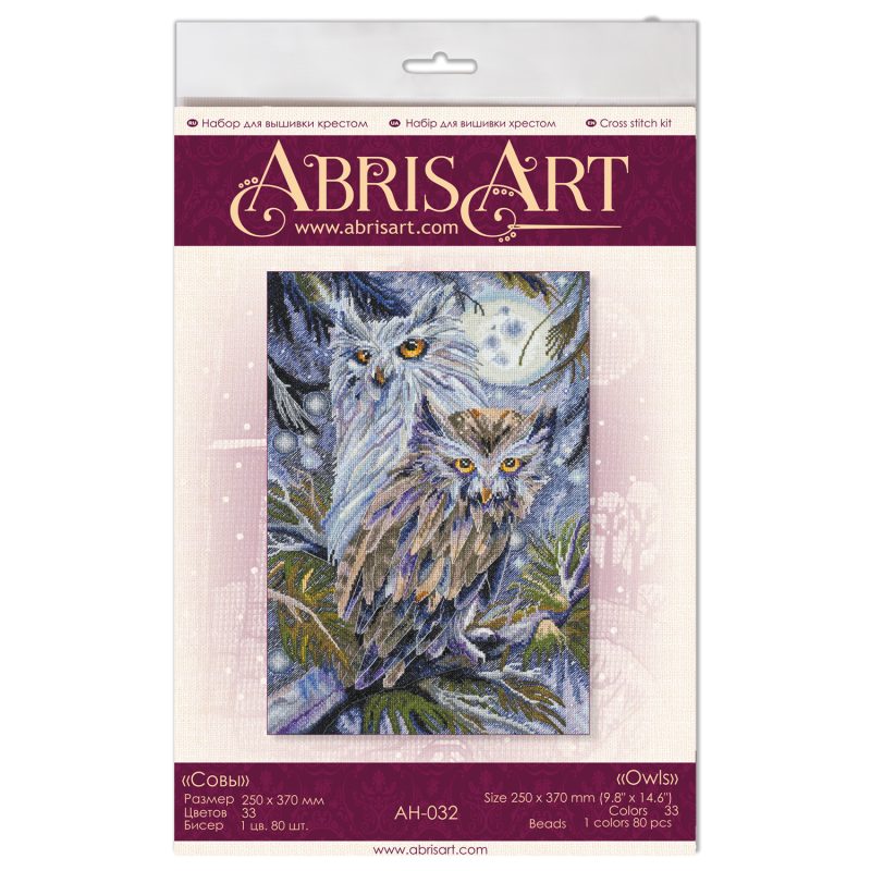 Cross-stitch kits Owls