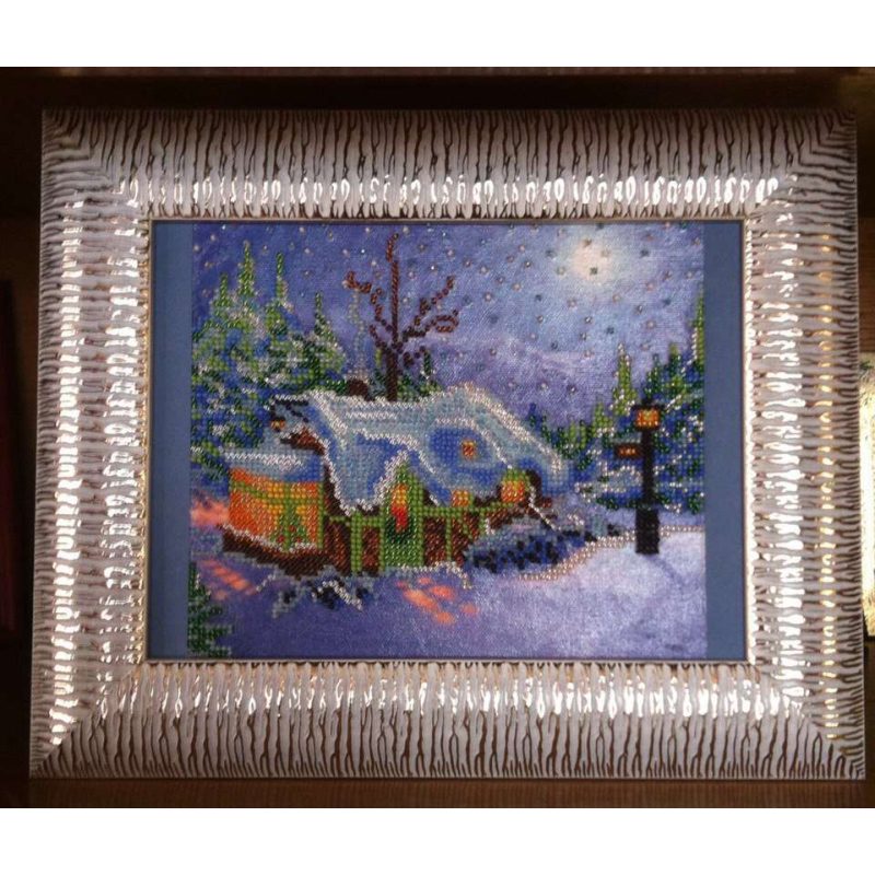 Charts on artistic canvas Christmas