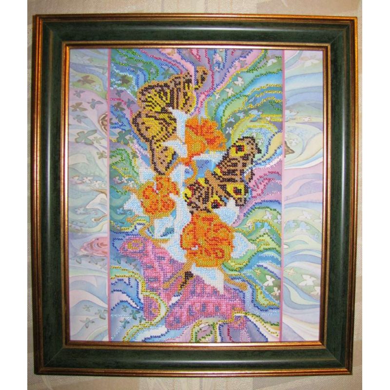 Charts on artistic canvas Moths