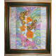 Charts on artistic canvas Moths