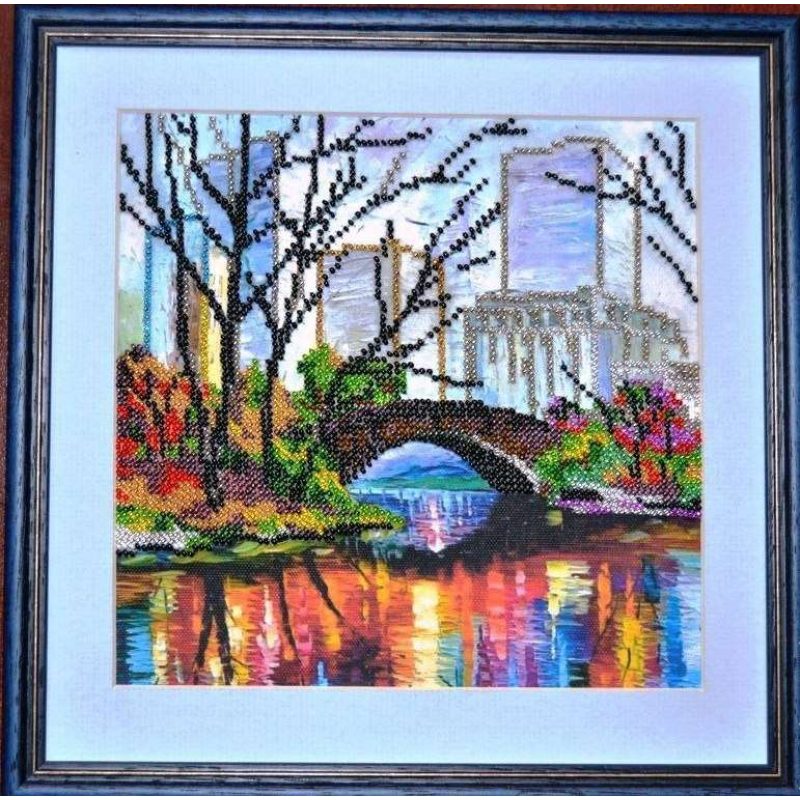 Charts on artistic canvas Reflection