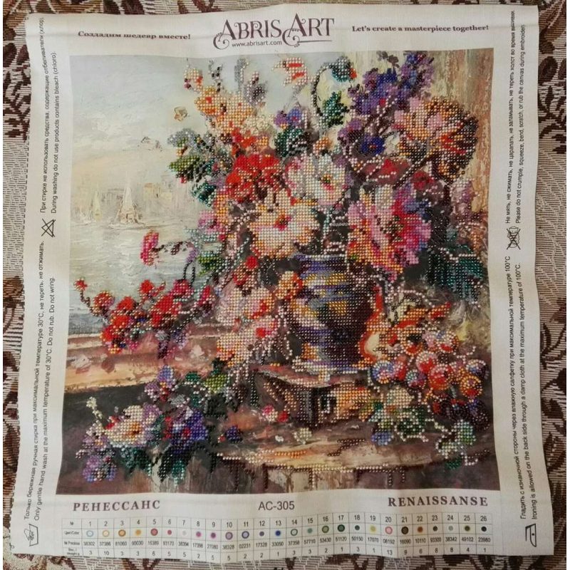 Charts on artistic canvas Renaissance