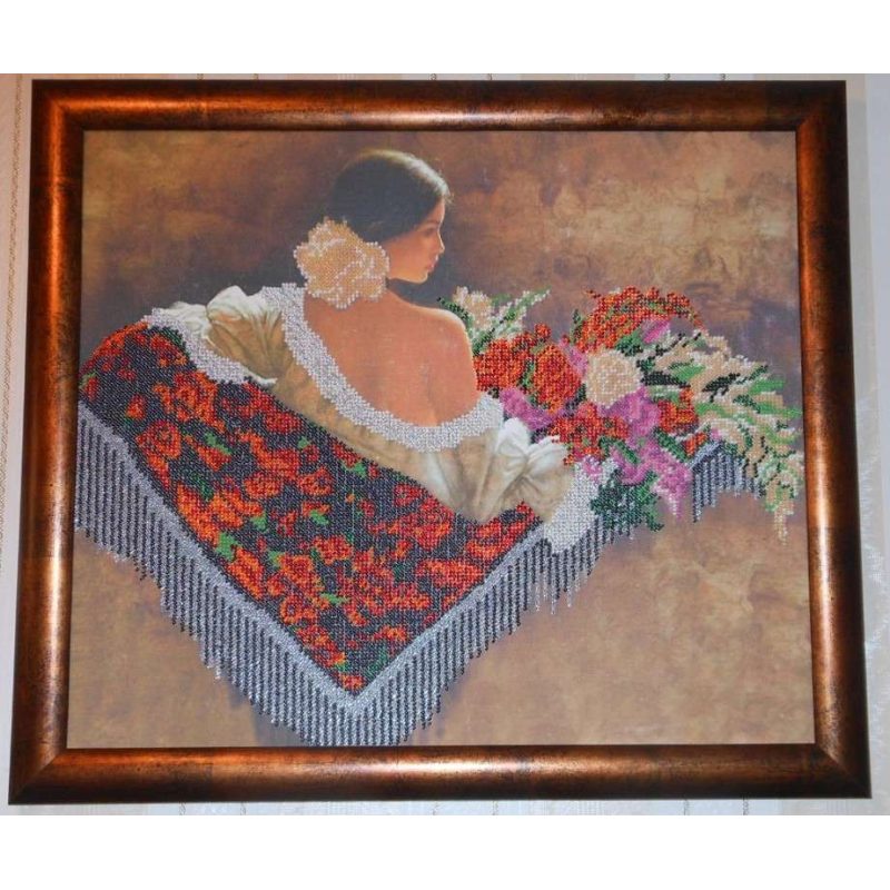 Main Bead Embroidery Kit Senorita