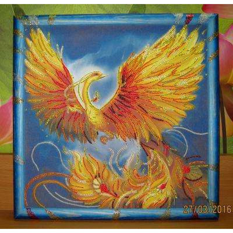 Charts on artistic canvas The Firebird