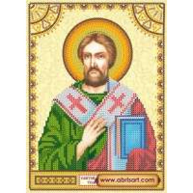 Icon's charts on artistic canvas St. Bogdan
