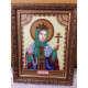 Icon's charts on artistic canvas St. Alexandra