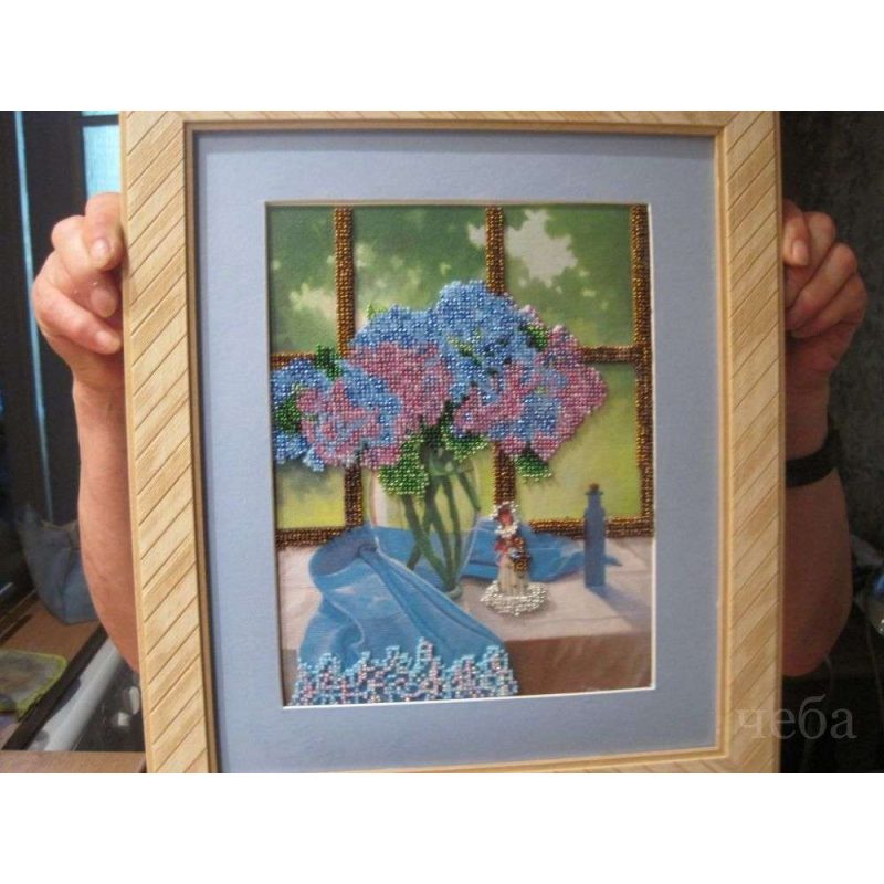 Main Bead Embroidery Kit Lilac ambience