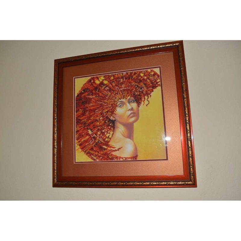 Main Bead Embroidery Kit The Four Elements – Fire