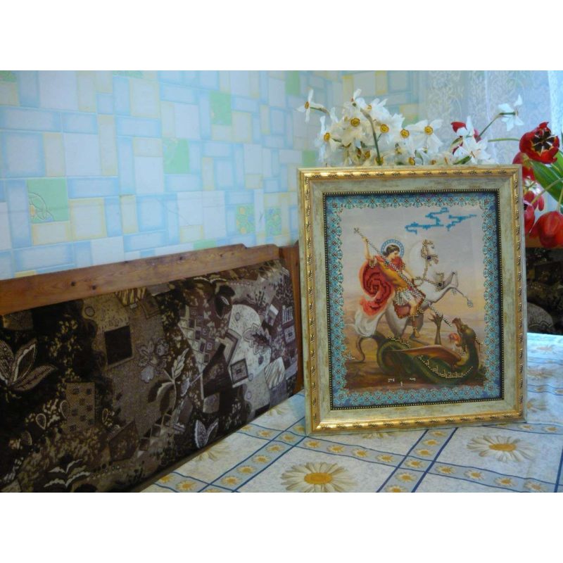 Main Bead Embroidery Kit St. George the Victorious