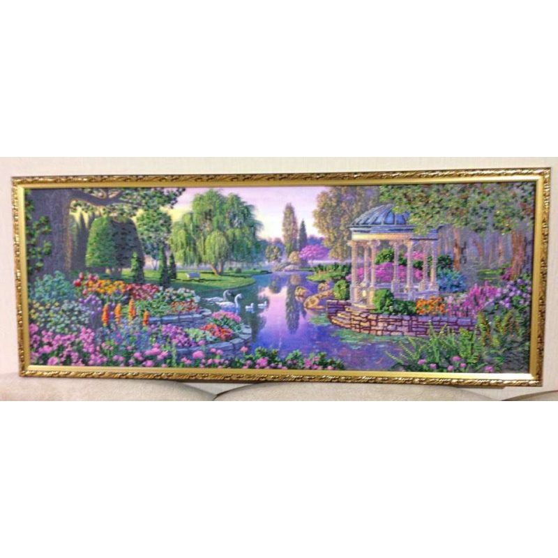 Main Bead Embroidery Kit By the pond