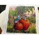 Charts on artistic canvas Rich pumpkins