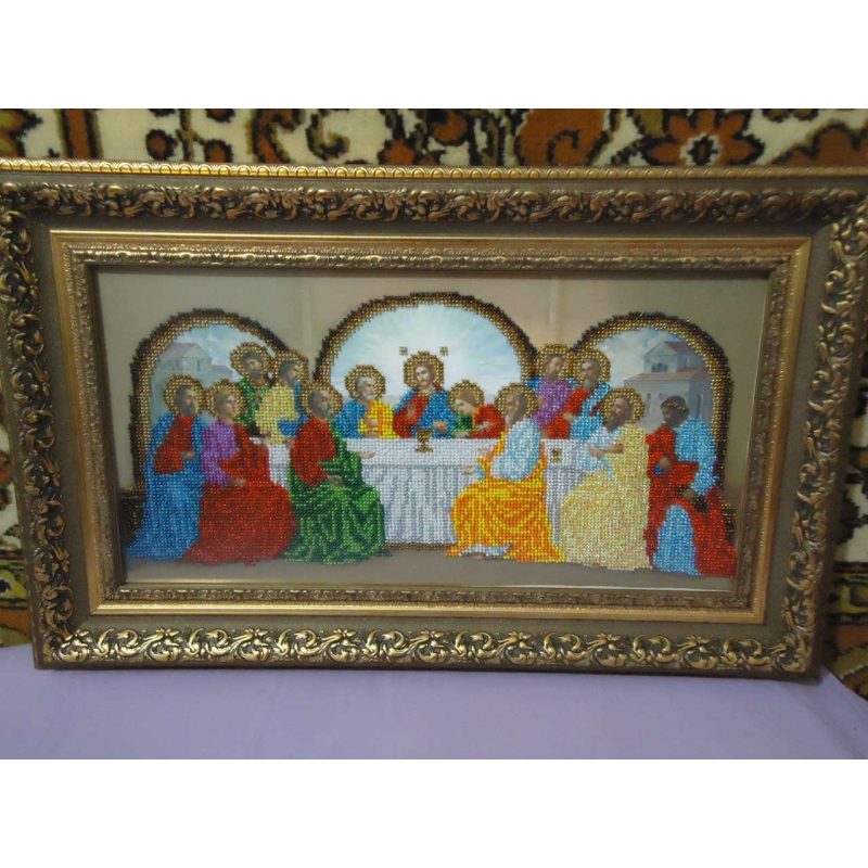 Main Bead Embroidery Kit The last supper