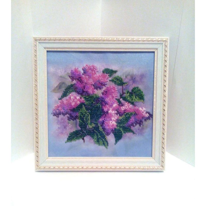 Charts on artistic canvas Purple haze