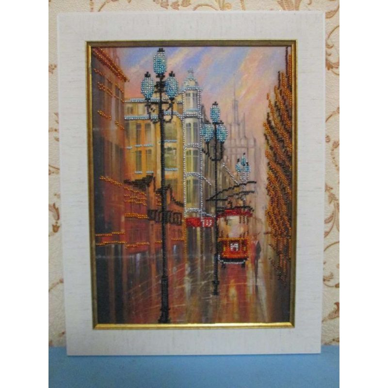 Main Bead Embroidery Kit Little tram