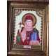 Icon's charts on artistic canvas St. Olga