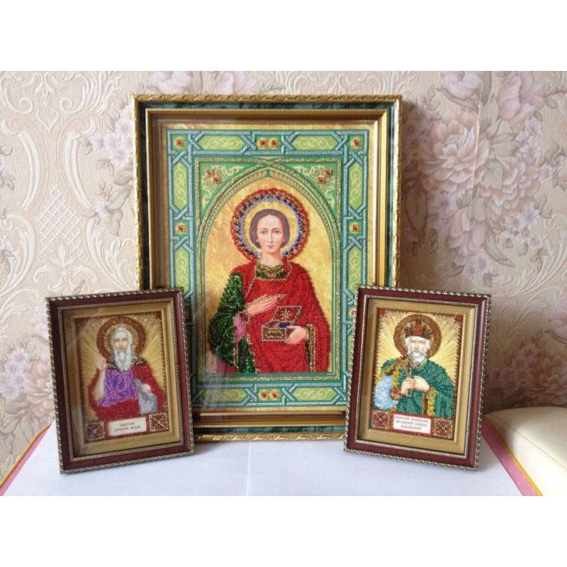 St.Icons Mini Bead embroidery kits St. Elijah