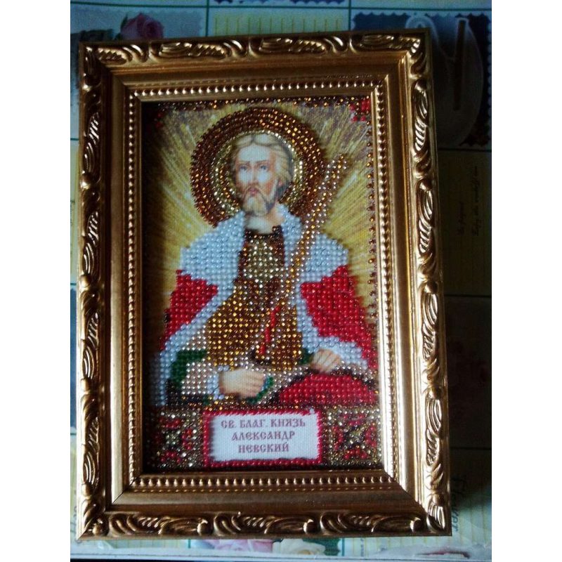 St.Icons Mini Bead embroidery kits St. Alexander