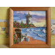 Charts on artistic canvas Lighthouse