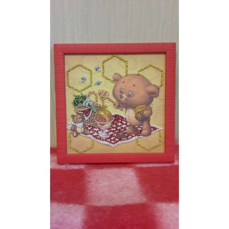 Mini Bead embroidery kit Sweet tooth