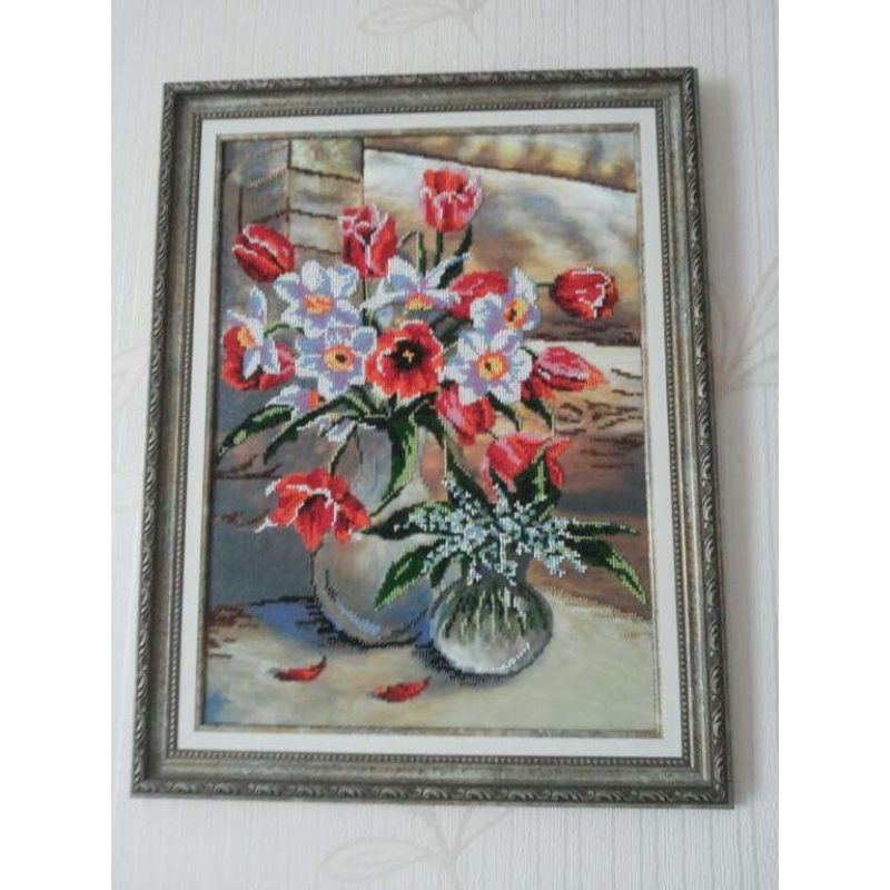 Main Bead Embroidery Kit Breath of Spring