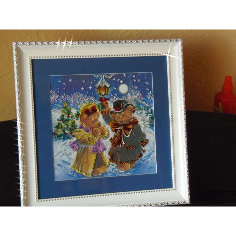 Charts on artistic canvas Magic Winter