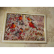Main Bead Embroidery Kit Bullfinches