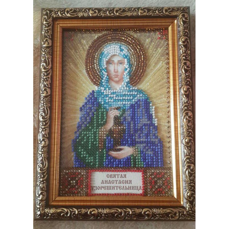 St.Icons Mini Bead embroidery kits St. Anastasia