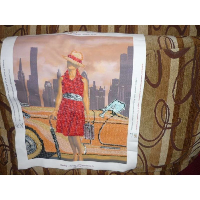 Main Bead Embroidery Kit Retro travel – 3