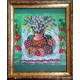 Charts on artistic canvas Easter