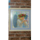 Charts on artistic canvas Rose Petals