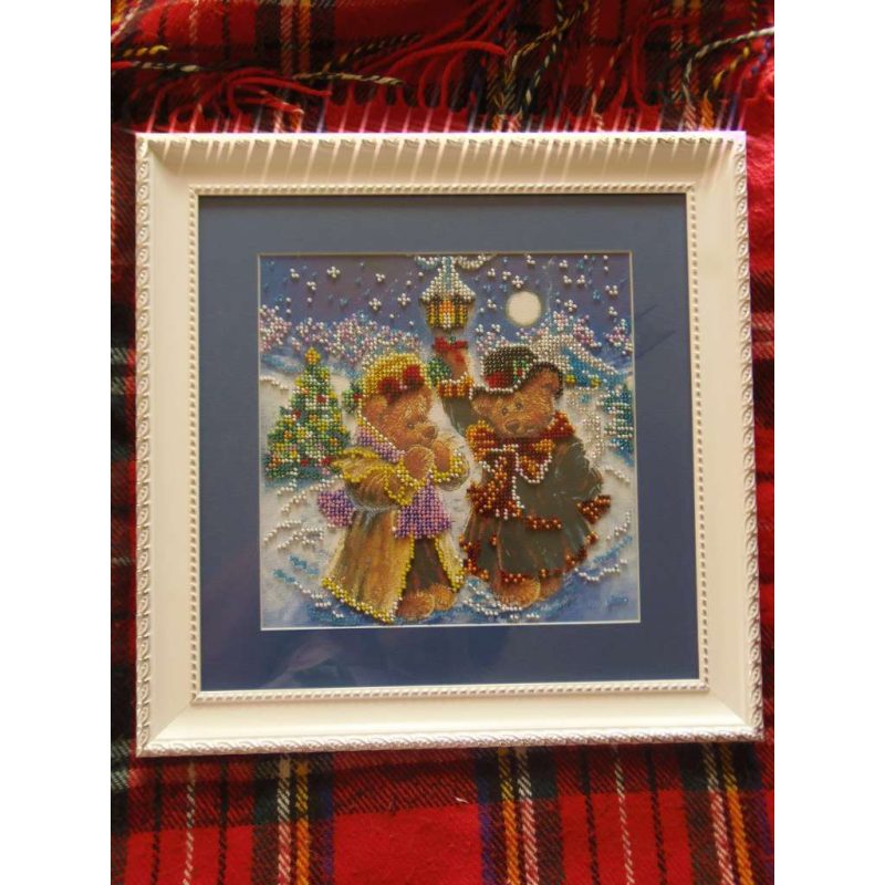 Charts on artistic canvas Magic Winter