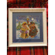Charts on artistic canvas Magic Winter
