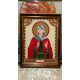 Icon's charts on artistic canvas St. Alla