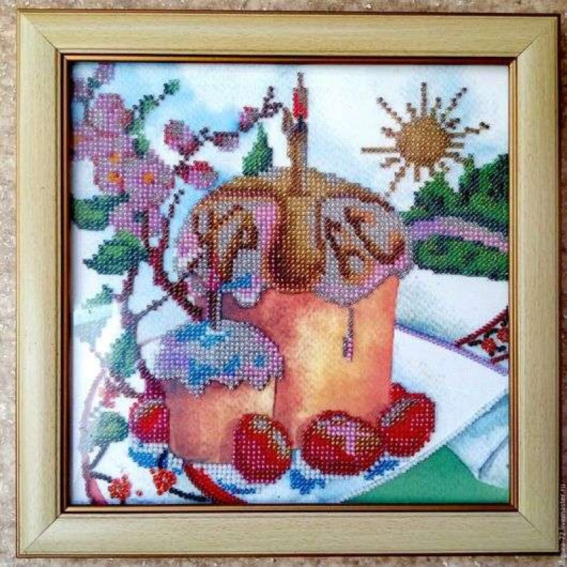 Charts on artistic canvas Easter Sunday