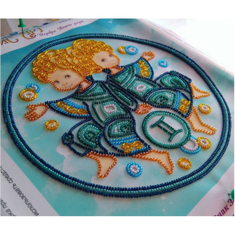 Main Bead Embroidery Kit Gemini